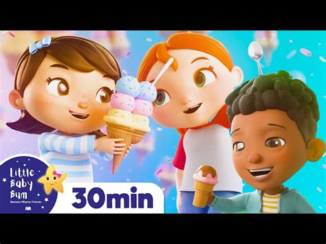 The Ice Cream Song! | +More Nursery Rhymes & Kids Songs | ABCs and 123s ...