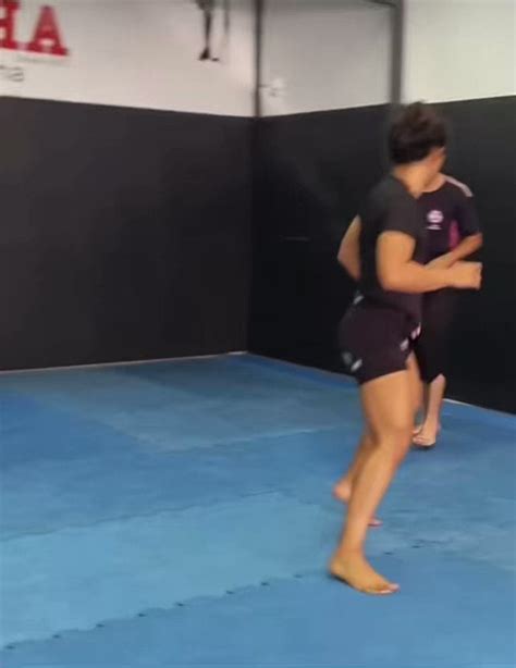 Natalia Silva posted training footage of her practicing the spinning ...