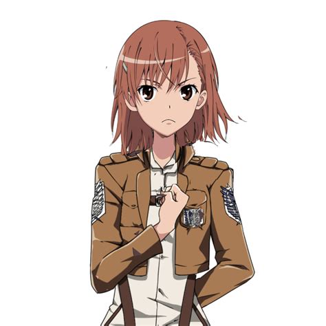 Mikoto Misaka Survey Corps Uniform by MisakaLovesYou on DeviantArt