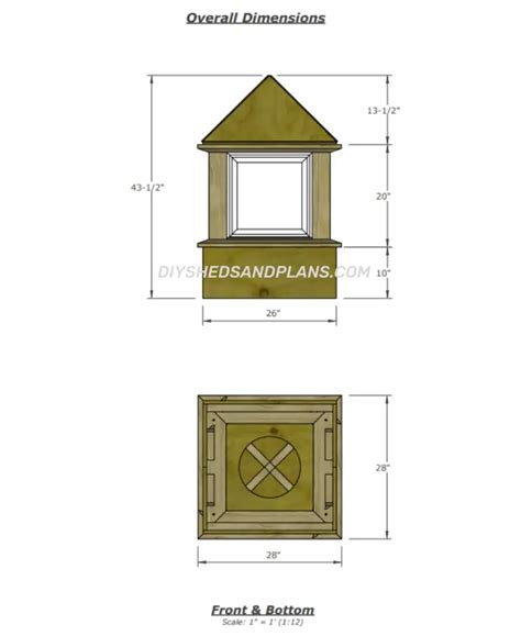 Cupola Plans | How To Build A Cupola | Free | DIY