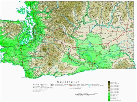 North Carolina Elevation Map – secretmuseum