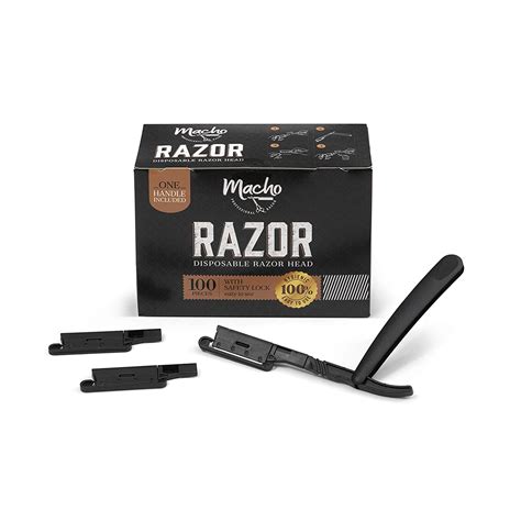 Macho Series Razor | Disposable straight razor, Straight edge razor ...