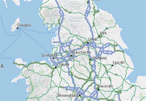 MICHELIN Rochdale map - ViaMichelin