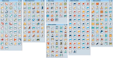 several different types of computer icons are shown in this screenshote ...