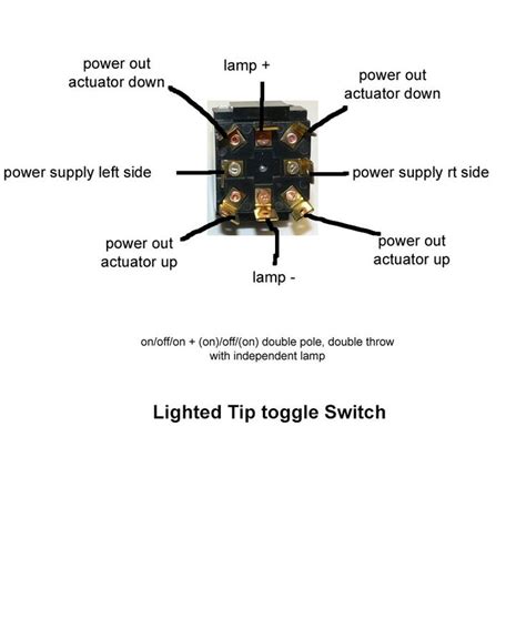 Dpdt Illuminated Switch Wiring Diagram