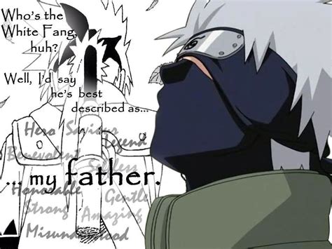 Kakashi and his quote about his father :( | Kakashi hatake, Kakashi ...