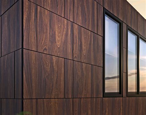 DIZAL Faux Wood Aluminum Siding - Modern Materials