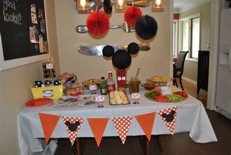 Mickey Mouse Party Food Ideas