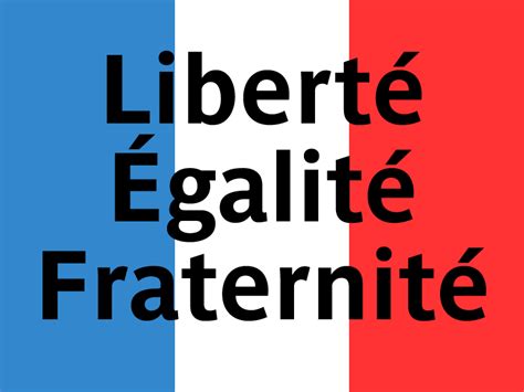 Liberte Egalite Fraternite Symbol