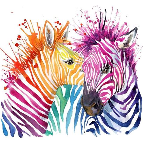 Image result for rainbow zebras | Zebra art, Pop art animals, Zebra ...