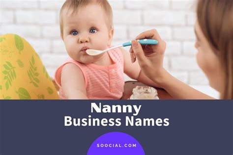 217 Nanny Business Name Ideas that Make Moms Smile - Soocial