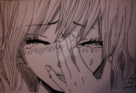 Sad Anime Girl Crying by MonkeyDDante on DeviantArt