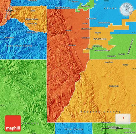 Political Map of Jefferson County