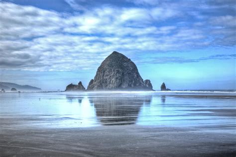 Haystack Rock Cannon Beach HDR by AaronPlotkinPhoto on DeviantArt