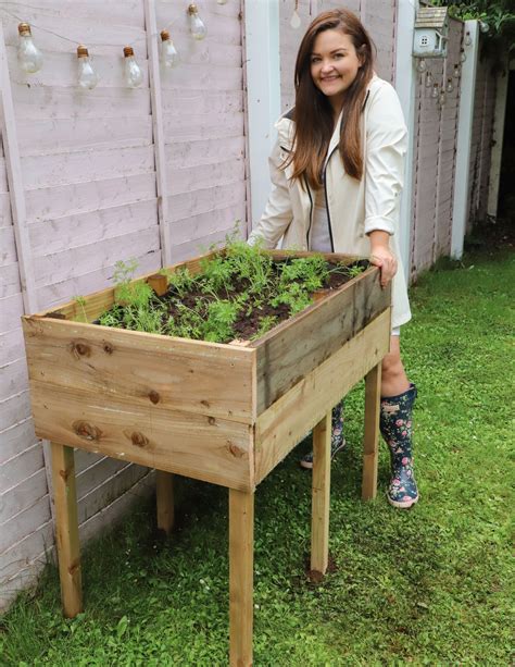 Raised Garden Bed With Legs Diy - How To Build A Raised Garden Bed With ...