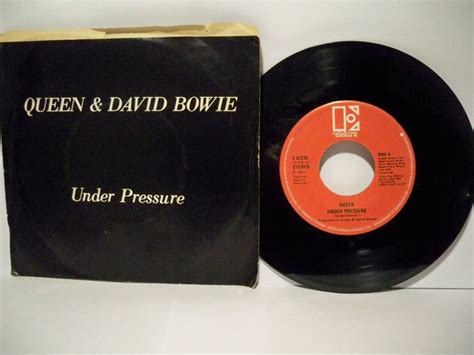 Queen & David Bowie - Under Pressure (1981, Vinyl) | Discogs