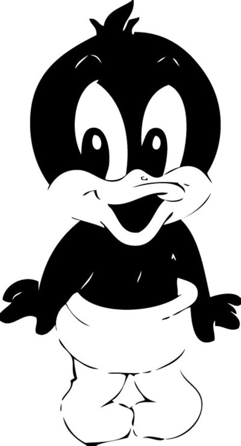 Baby daffy duck coloring pages