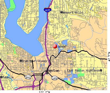 Renton Washington Map