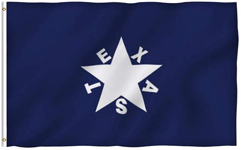 Texas History Flag Lorenzo De Zavala 3x5 foot poly nylon blend AVIDFLAG ...