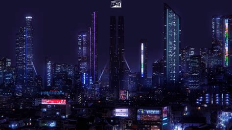 4k Wallpaper Cyberpunk Neon City Wallpaper 1920x1080 Images