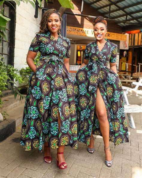 Best Kitenge Designs for Long Dresses 2022 - Kitenge Styles - Shweshwe Home