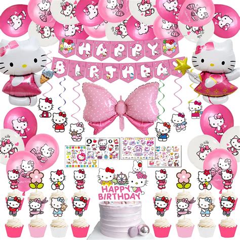 Hello Kitty Happy Birthday Banner