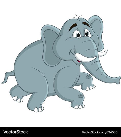 Funny Elephant Cartoon