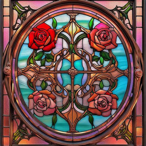 Tiffany Stained Glass Window by MontrealDigital on DeviantArt