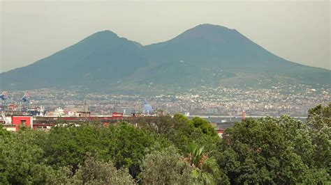 Mount Vesuvius Volcano in Naples City in Italy 25526313 Stock Video at ...