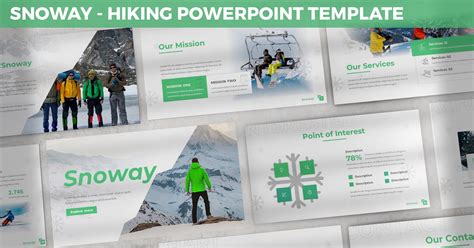 Snoway - Hiking Powerpoint Template, Presentation Templates - Envato ...