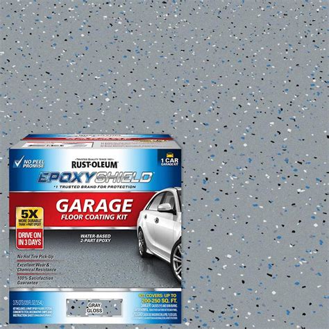 Rust-Oleum EpoxyShield Car Garage Gray, Kit, 42% OFF