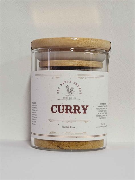 Curry Seasoning - Big Batch Energy