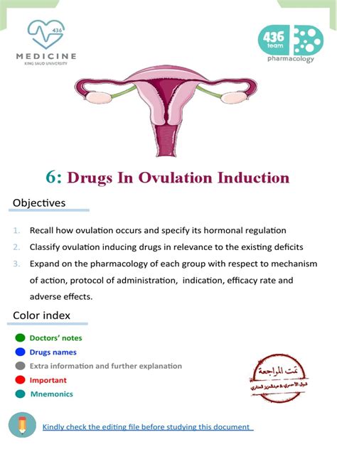 Ovulation Induction Drug Classes: Mechanisms of Action, Administration ...