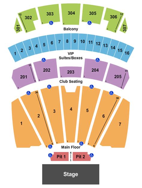 Seating Chart | Arizona Financial Theatre | Phoenix, Arizona