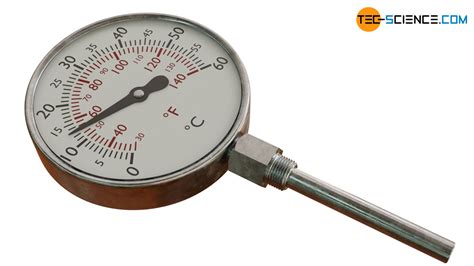 How does a liquid filled thermometer (liquid-in-metal) work? | tec-science