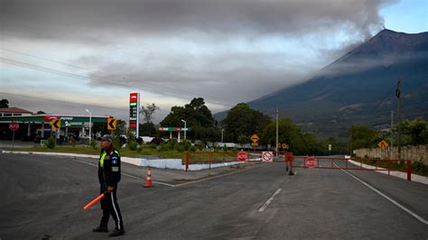 ‘Fuego’ Volcano Erupts in Guatemala, Forcing Airport Closure