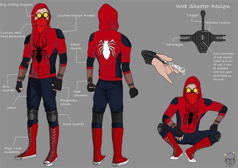 Spider-Man Concept Design, Eugene | Spiderman suits, Superhero design ...