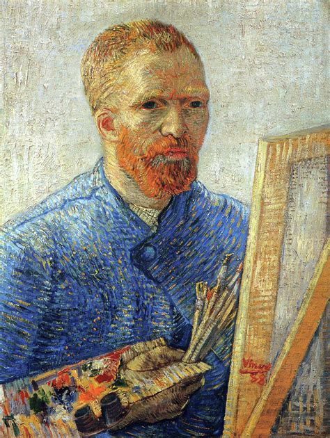 Self Portrait as an Artist - Vincent van Gogh - WikiArt.org ...