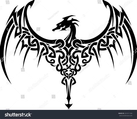 1,521 Celtic Dragon Tattoo Images, Stock Photos & Vectors | Shutterstock