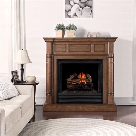 16 - 20 - Ceramic - Vented Gas Fireplace Logs - Gas Fireplace Logs ...