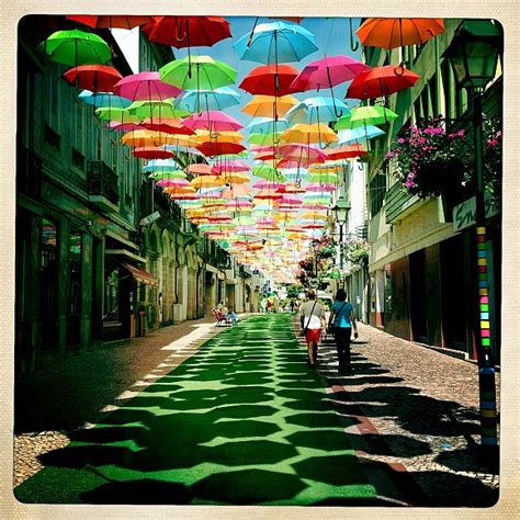 Umbrella Art Installation by Ivotavares Studio