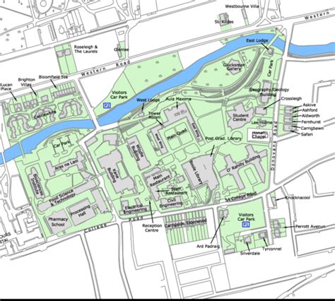 University College Cork Main Campus Map - university college cork ...