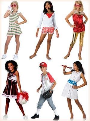 High school musical costumes