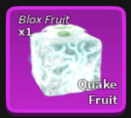 Blox Fruits Quake Fruit - 1579647 | İtemsatış