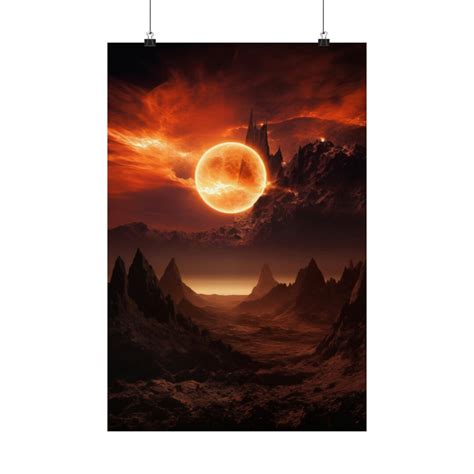 Bright Cosmic Space Art Fictional Outer Space Galaxy Art Interior Wall ...