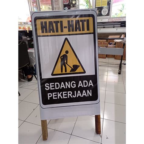 Jual Safety Sign Rambu Jalan Papan Jalan Rambu Proyek Hati Hati