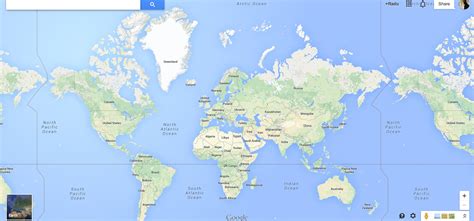 Google Map Of The Earth ~ AFP CV