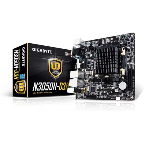 GIGABYTE GA-N3050N-D3H Bundkort - Intel Braswell - Intel Onboard CPU ...