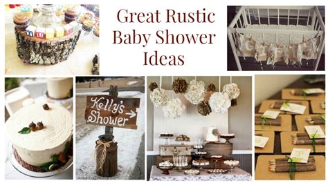 20 Rustic Baby Shower Ideas - Rustic Baby Chic