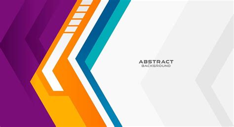 Colorful modern banner background vector image 14024910 Vector Art at ...